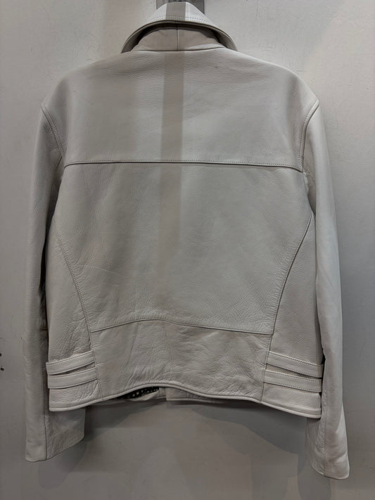 ZAIDI Fashion Moto Leather JACKET, MED