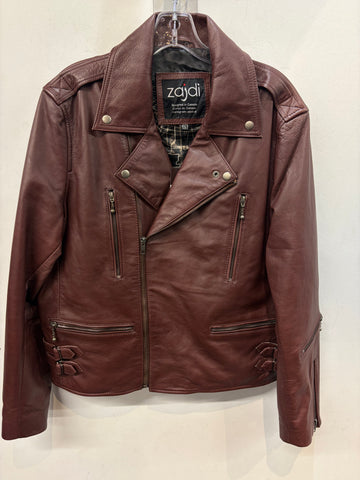 ZAIDI Fashion Moto Leather JACKET, LRG