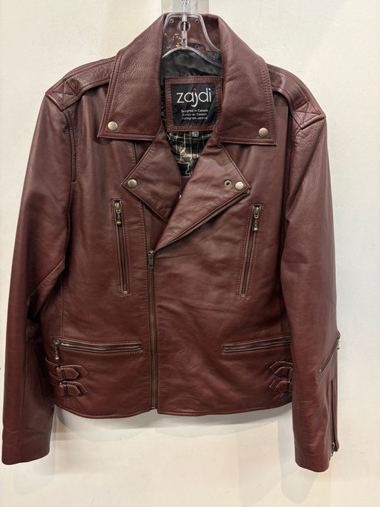 ZAIDI Fashion Moto Leather JACKET, LRG