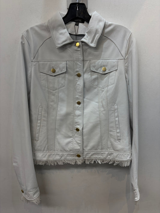 ZAIDI Fashion Leather JACKET, MED