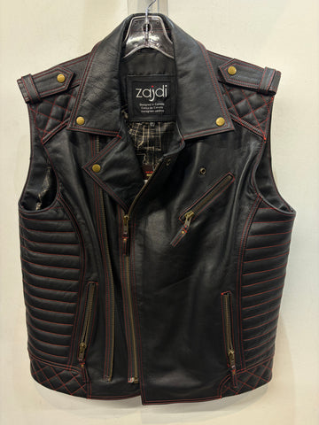 ZAIDI Fashion Leather JACKET, MED