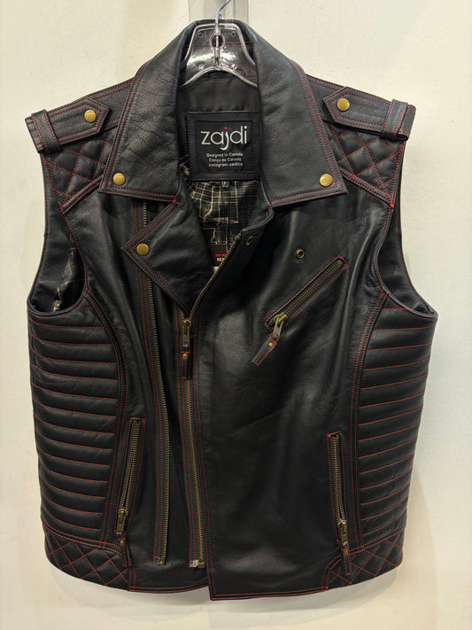 ZAIDI Fashion Leather JACKET, MED