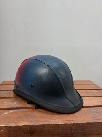 UNBRANDED Vintage Half Leather HELMET, SM