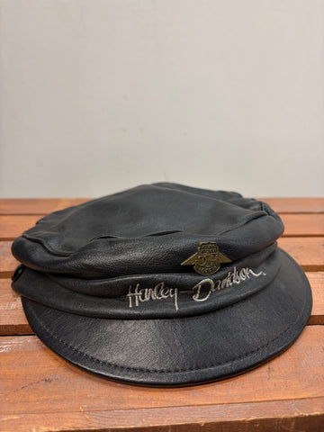 HARLEY DAVIDSON Vintage Hat Leather ACCESSORY