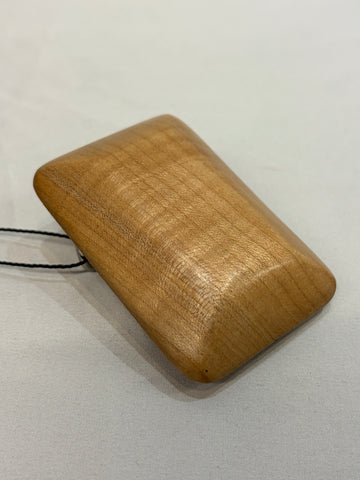 MARC CHENOLL DESIGN Belt Buckle Wood ACCESSORY, MED