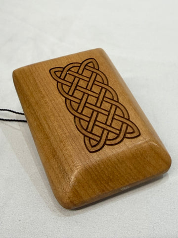 MARC CHENOLL DESIGN Belt Buckle Wood ACCESSORY, MED