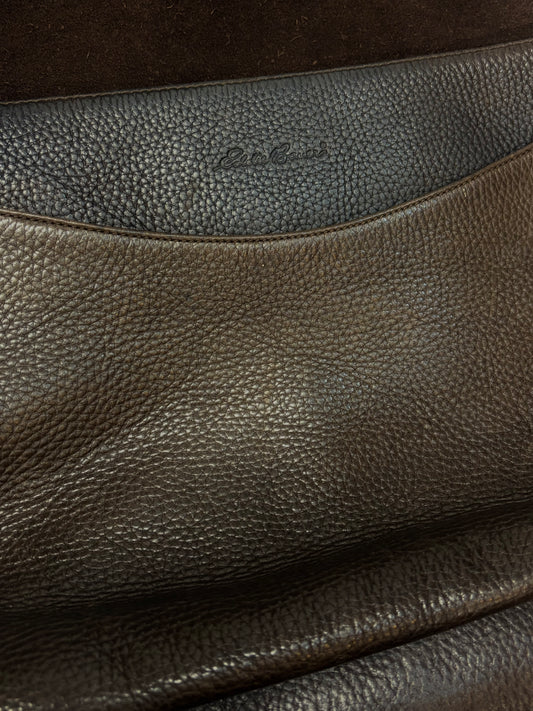 EDDIE BAUER Vintage Messenger Bag Leather ACCESSORY