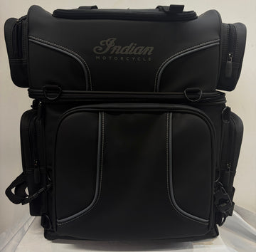 INDIAN MOTORCYCLES Spirit Lake Touring Vegan Leather BAGGAGE, LRG