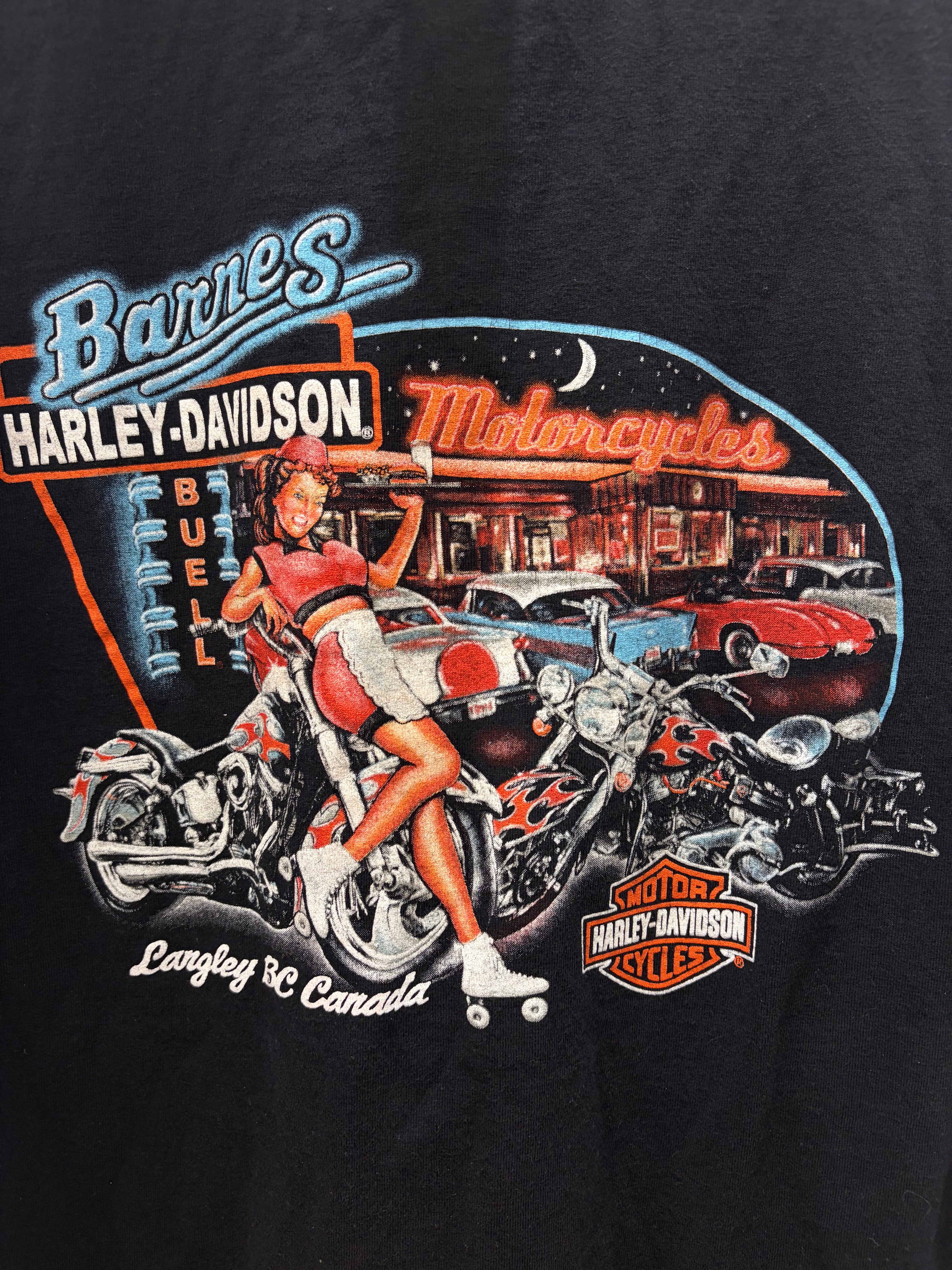 Harley-Davidson Tシャツ バトンルージュ HARLEY DAVIDSON T Shirt Textile SHIRT, XL – Re-Rides Moto Gear