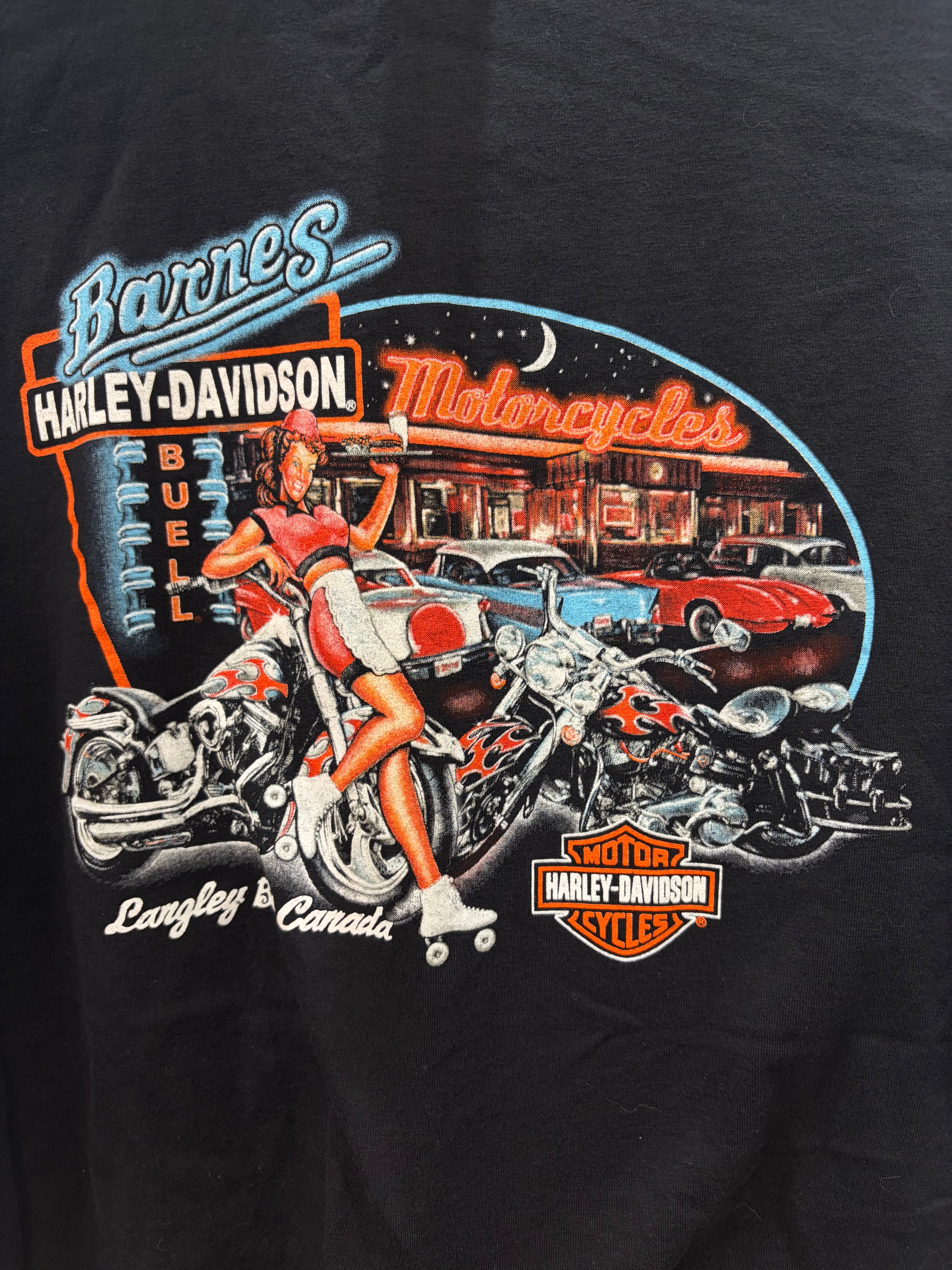 Harley-Davidson Ｔシャツ HARLEY DAVIDSON T Shirt Textile SHIRT, XL – Re-Rides Moto Gear