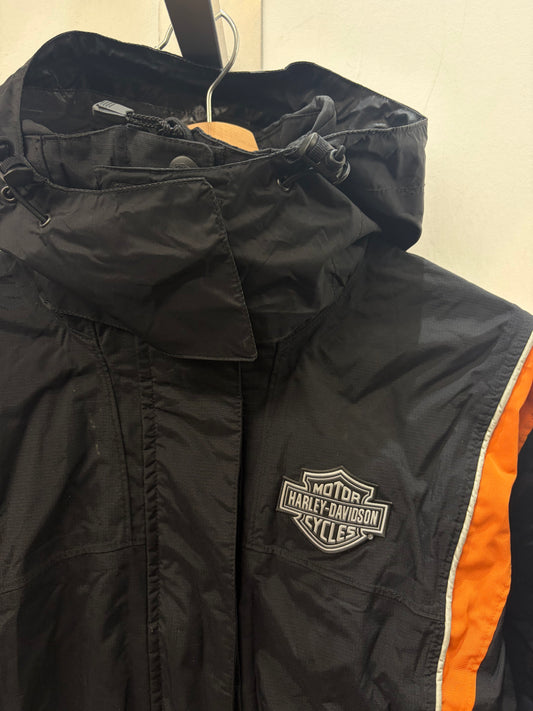 HARLEY DAVIDSON Two Piece Rain Suit PVC JACKET, SM