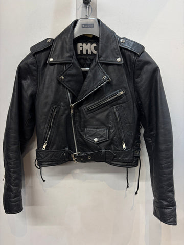 FMC Biker Classic Leather JACKET, MED