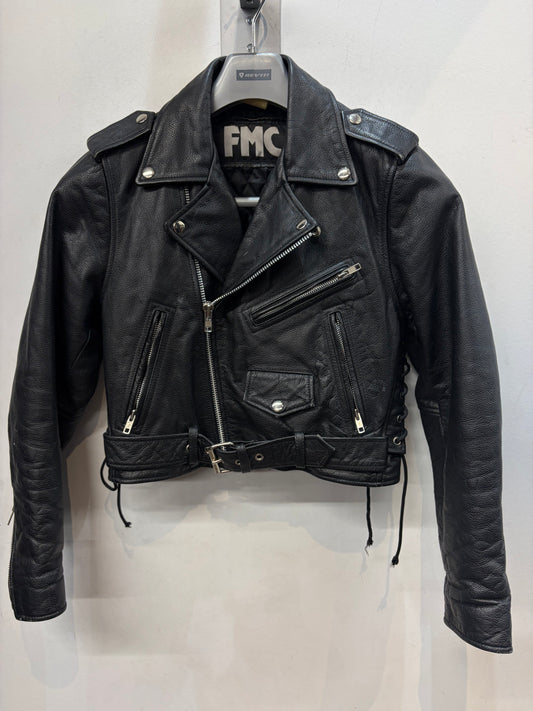 FMC Biker Classic Leather JACKET, MED