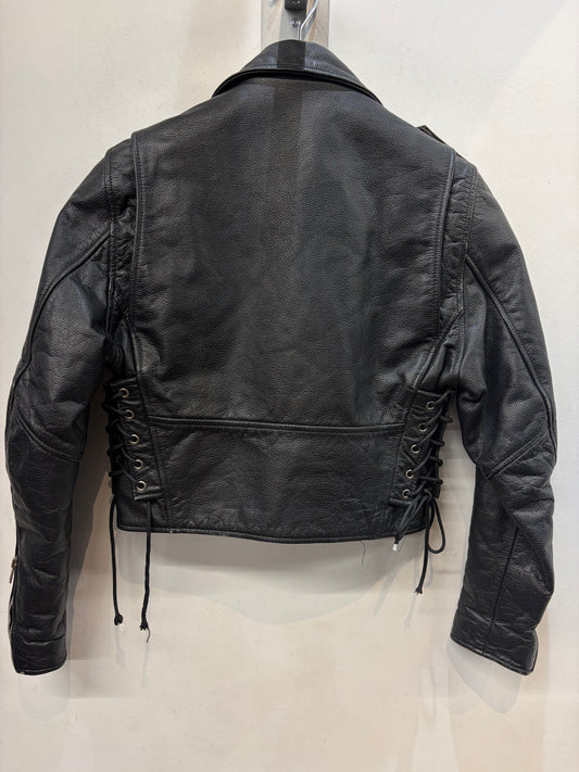 FMC Biker Classic Leather JACKET, MED