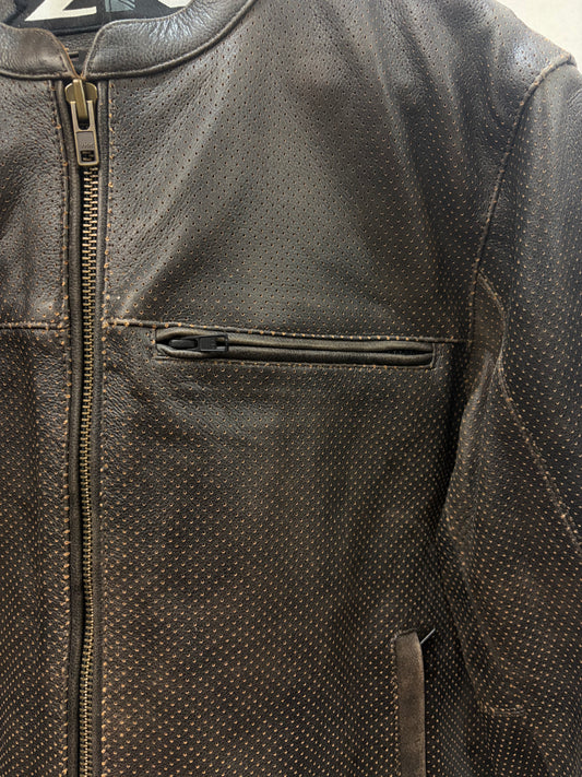Z1R Cafe Racer Perforated Leather JACKET, LRG