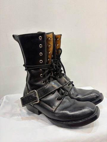 JOHN FLUEVOG  Leather FOOTWEAR, 37.5