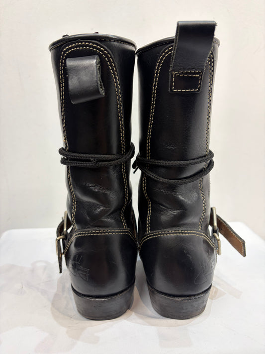 JOHN FLUEVOG  Leather FOOTWEAR, 37.5