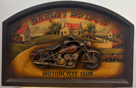 HARLEY DAVIDSON Artwork Wood