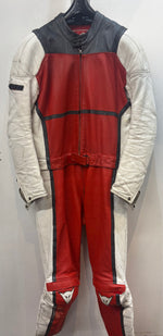 DAINESE Two Piece Leather RACE SUIT, XXL