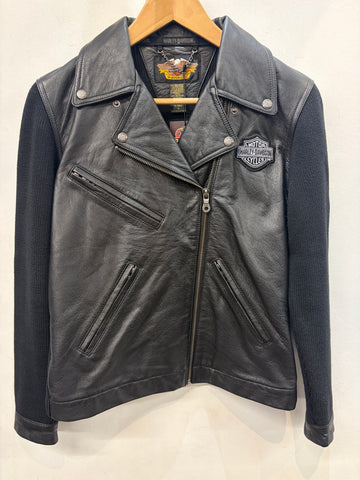 HARLEY DAVIDSON Fashion Mixed Material JACKET, SM
