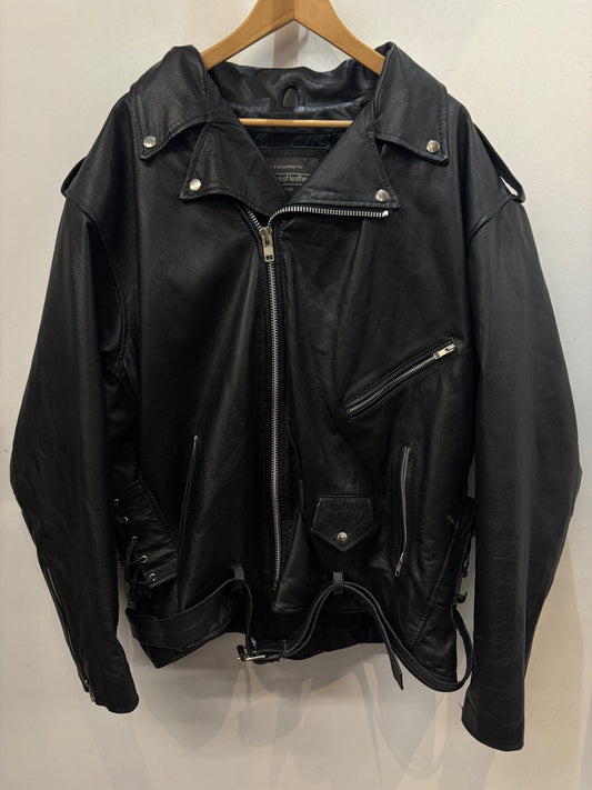BOUTIQUE OF LEATHERS Biker Classic Leather JACKET, 3xl