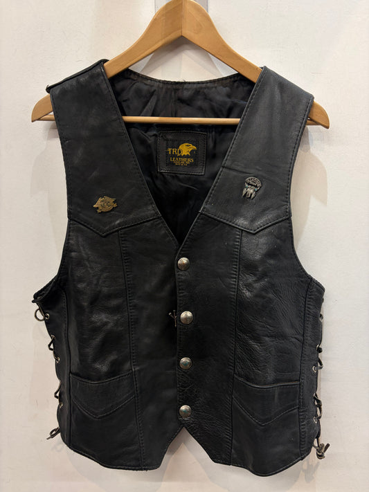 TRD Fashion Leather VEST, MED