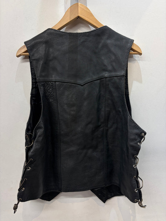 TRD Fashion Leather VEST, MED