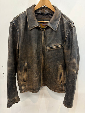 HARLEY DAVIDSON fash Leather JACKET, LRG