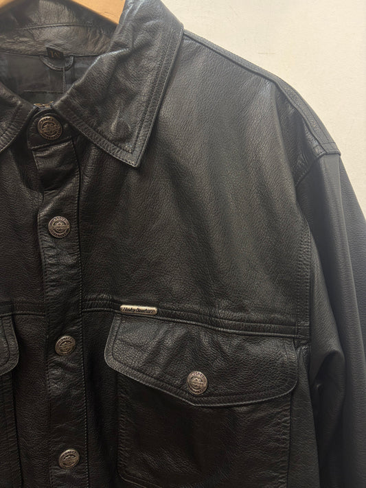 HARLEY DAVIDSON Fashion Leather JACKET, MED