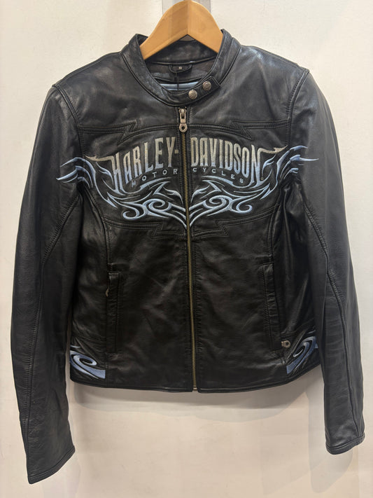HARLEY DAVIDSON Riding Leather JACKET, SM