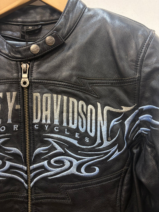 HARLEY DAVIDSON Riding Leather JACKET, SM
