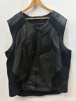 ICON Riding Leather VEST, 3XL