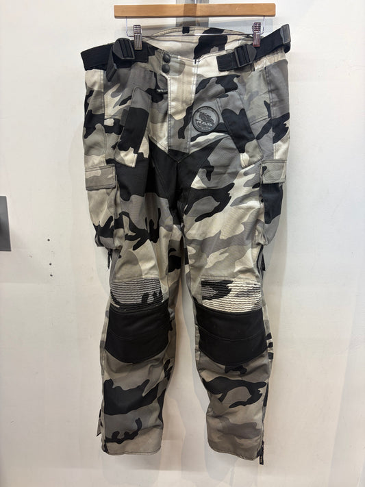 RUBBER SIDE DOWN Riding Textile PANTS, 34