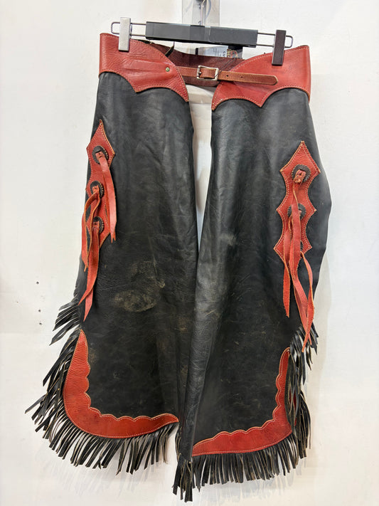 CUSTOM Western Leather CHAPS, 24