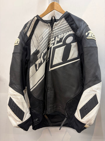 ICON Riding Leather JACKET, 4XL