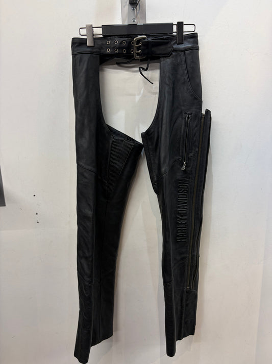 HARLEY DAVIDSON Riding Leather CHAPS, SM
