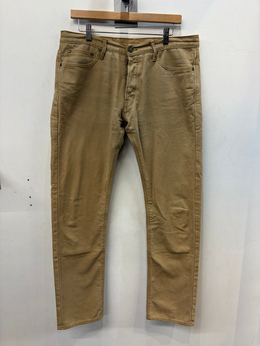 TOBACCO Riding Denim PANTS, 36
