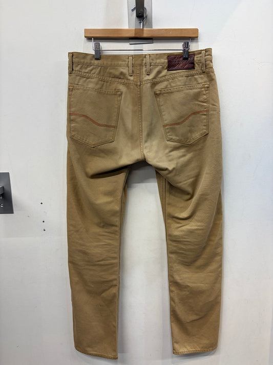TOBACCO Riding Denim PANTS, 36