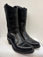DAYTON Western Biker Leather FOOTWEAR, 42.5