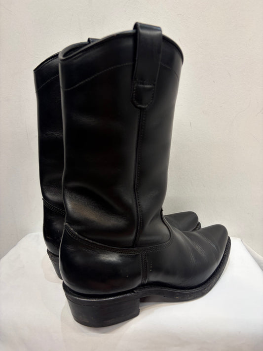 DAYTON Western Biker Leather FOOTWEAR, 42.5