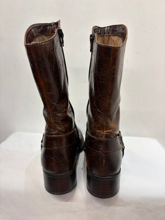 BORN CROWN Western Leather FOOTWEAR, 38.5