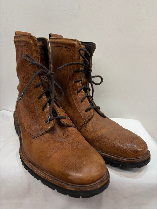KENNETH COLE Combat Leather FOOTWEAR, 43.5
