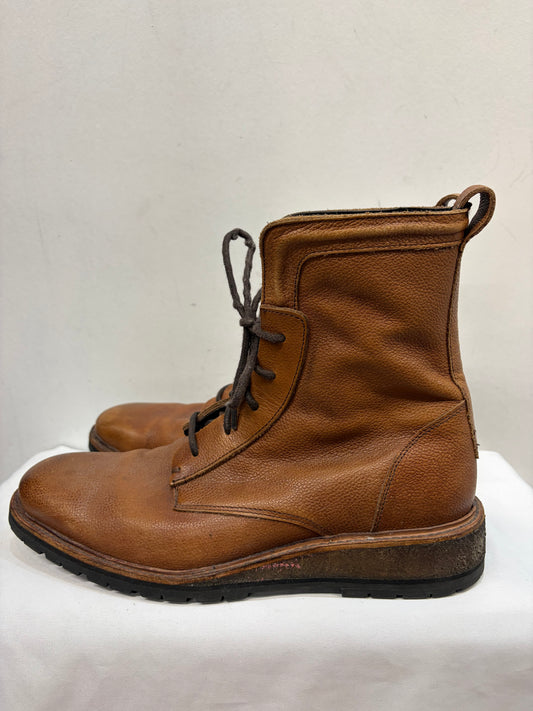 KENNETH COLE Combat Leather FOOTWEAR, 43.5