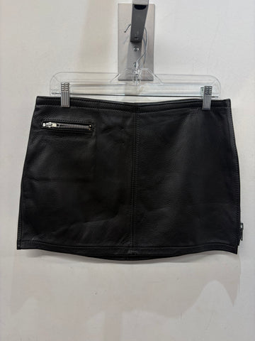 MACK'S LEATHERS Fashion Leather SKIRT, XS
