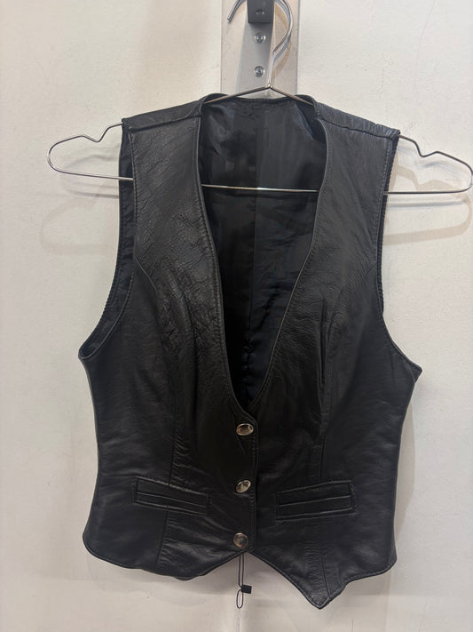 MACK'S LEATHERS Bar Leather VEST, SM