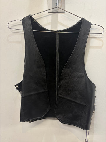 MACK'S LEATHERS  Leather VEST, SM
