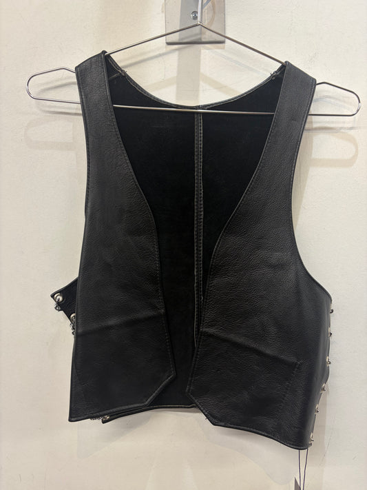 MACK'S LEATHERS  Leather VEST, SM