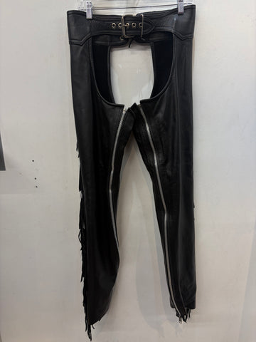 MACK'S LEATHERS Fashion Leather CHAPS, MED