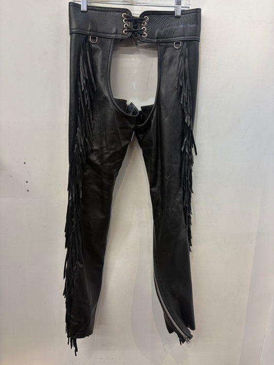 MACK'S LEATHERS Fashion Leather CHAPS, MED