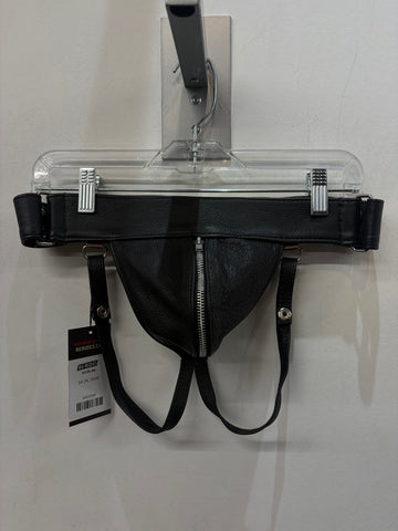 MACK'S LEATHERS Jock w/ Zipper Front Leather FETISH, SM/MD